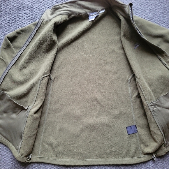 Helly hansen men's zip up fleece size XL sweater sweatshirt green long sleeve - Picture 6 of 14